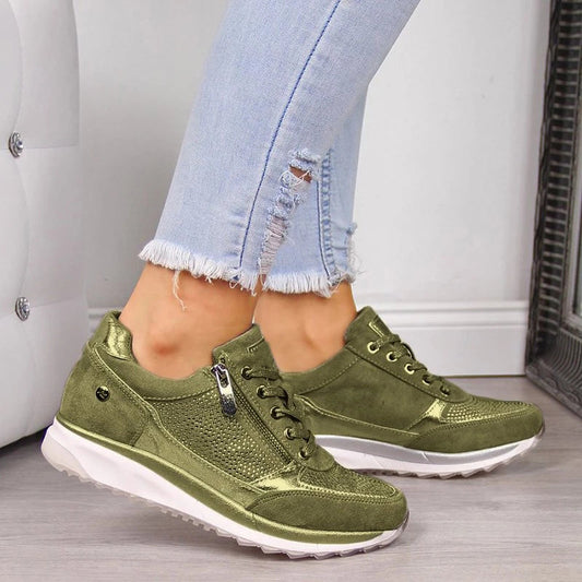 Hannah – Orthopedic Breathable Zipper Sneakers