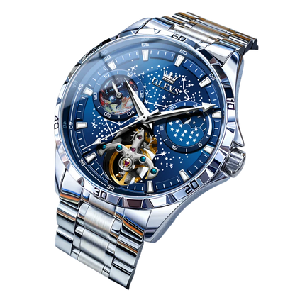 Steven – Automatic Waterproof Moon Phase Watch
