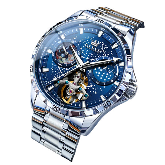 Steven – Automatic Waterproof Moon Phase Watch