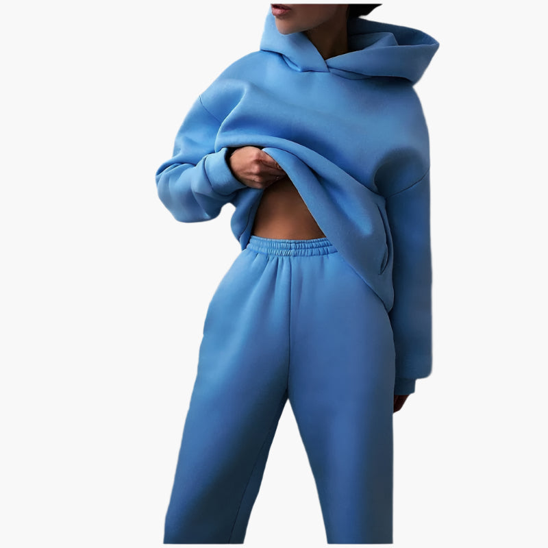Women's Oversized Lounge Set – Hoodie and Joggers, Casual Relaxed Fit