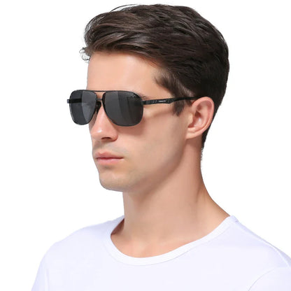 Jacob – Unisex Polarized Sunglasses with Aluminum Frame