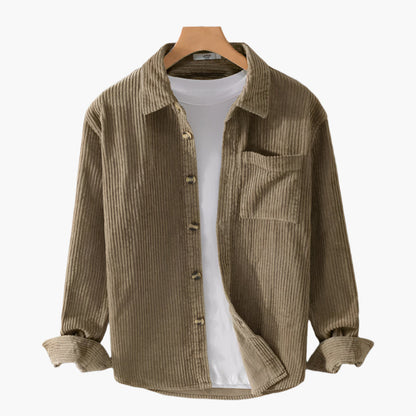 Men's Casual Corduroy Shirt – Relaxed Fit, Everyday Style, Versatile Layer