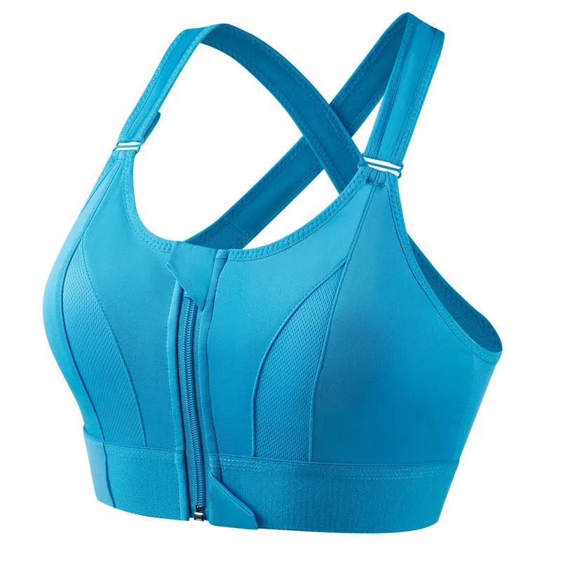 Patricia – Women's Shockproof Sports Bra with Adjustable Straps