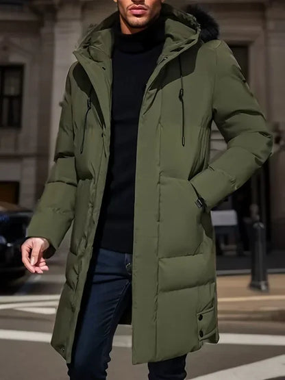 Benjamin – Men's Long Hooded Parka for Ultimate Warmth and Winter Protection