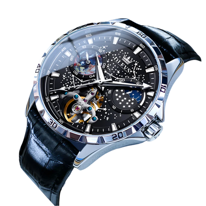 Steven – Automatic Waterproof Moon Phase Watch