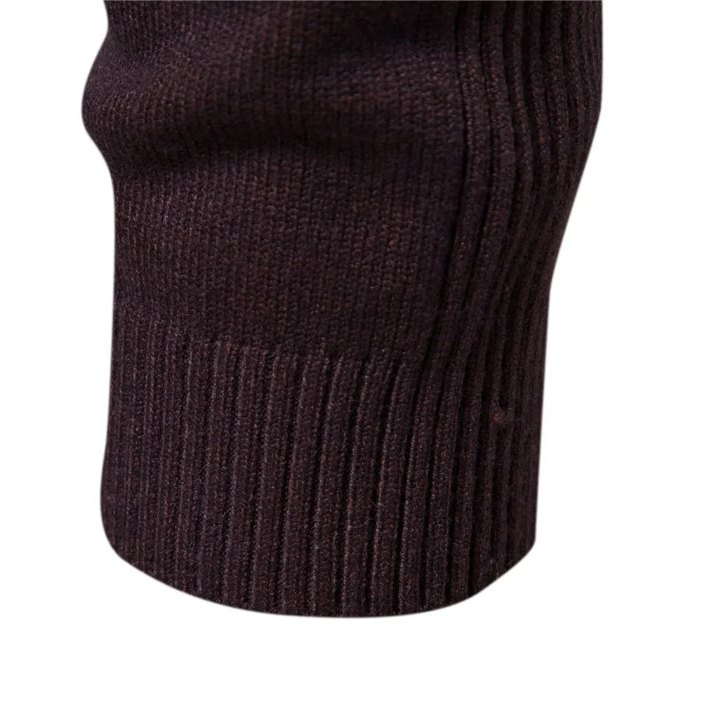 Gilbert – Men's Solid Turtleneck Sweater