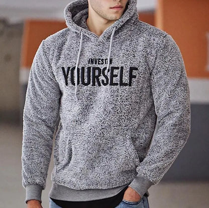 Dylan – Men's Casual Hoodie with Embroidered Letters