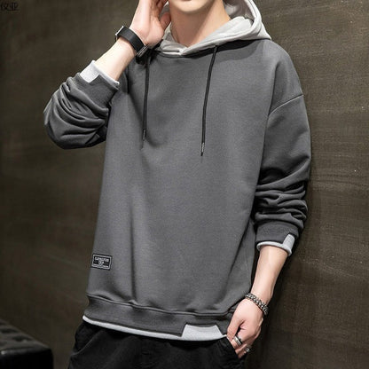 Elliot – Men's Classic Urban Two-Tone Hoodie