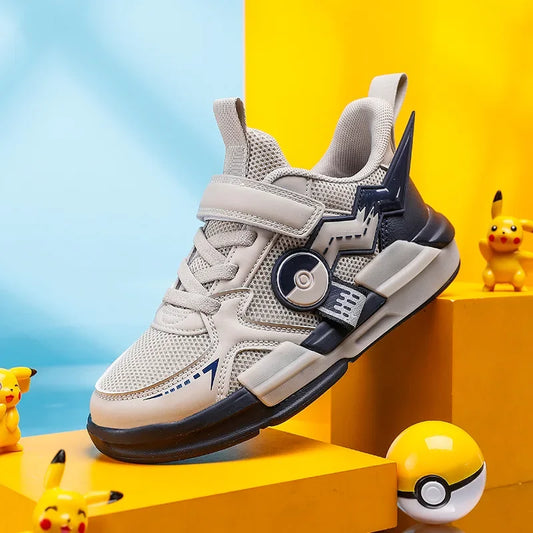 Jason – Lightweight Breathable Kids' Sneakers with Pokemon Design