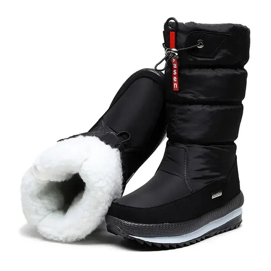 Louise – Women's Waterproof Mid Calf Snow Boots