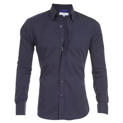 Clive – Men's Casual Slim Cotton Shirt