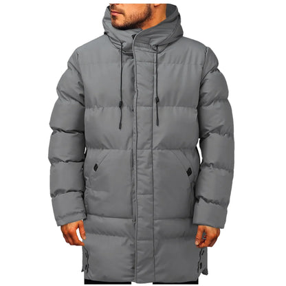 Tommy – Men's Insulated Long Hooded Puffer Jacket