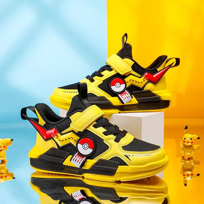 Jason – Lightweight Breathable Kids' Sneakers with Pokemon Design