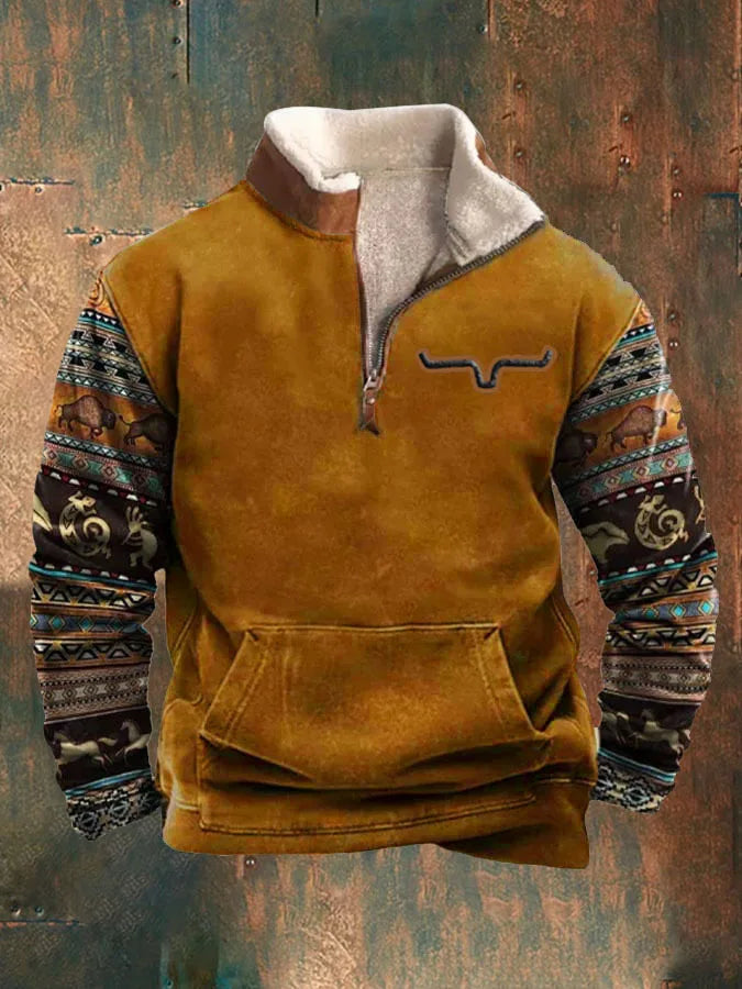 Richard – Vintage 3D Printed Fleece Sweater