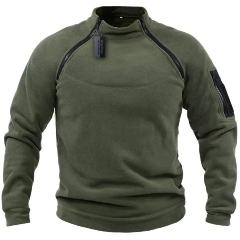 Brian – Men's Tactical Fleece Jacket with Durable Fabric