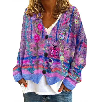 Kimberley – Women's Festive Knit Cardigan