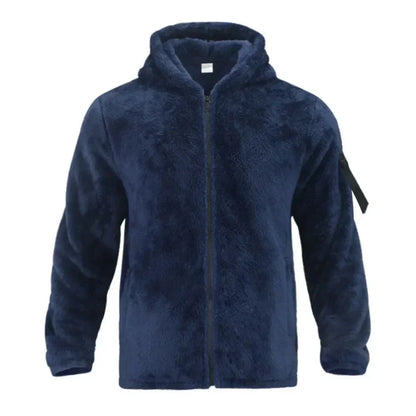 Derek – Men's Comfortable & Elegant Double-Sided Fleece Hoodie