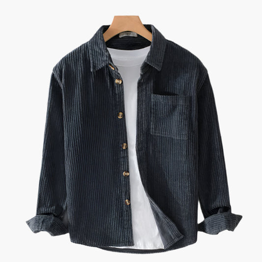 Men's Casual Corduroy Shirt – Relaxed Fit, Everyday Style, Versatile Layer