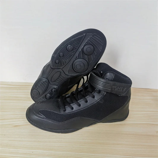 Shaun – Men's Professional High-Top Wrestling Shoes