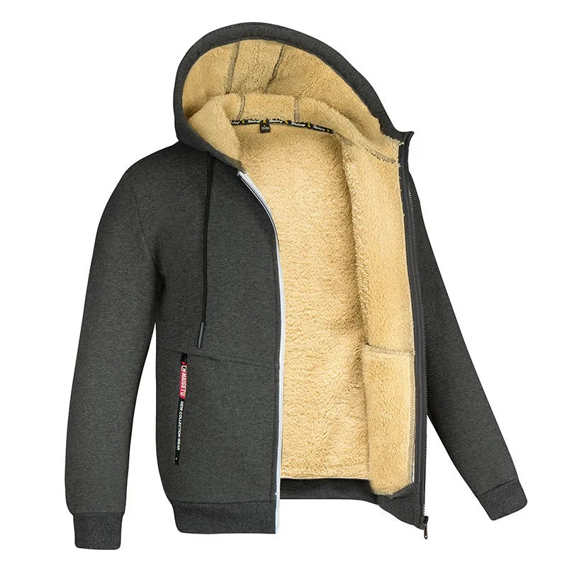 Stanley – Men's Sherpa-Lined Full-Zip Hoodie