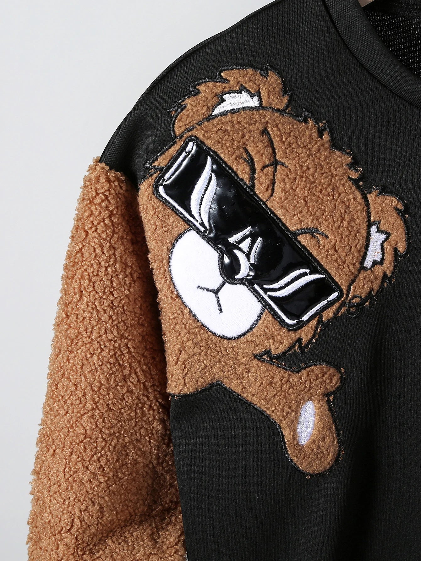 Matt – Boys' Long Sleeve Bear Print Sweatshirt Set