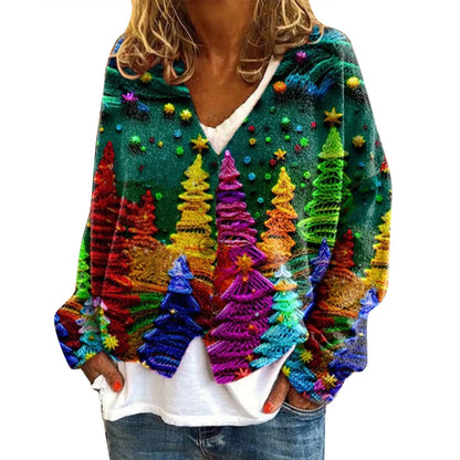 Esme – Women's Christmas Knit Cardigan