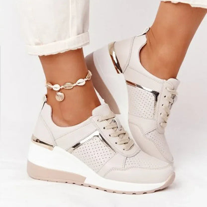 Chelsea – Women's Lace-Up Platform Sneakers