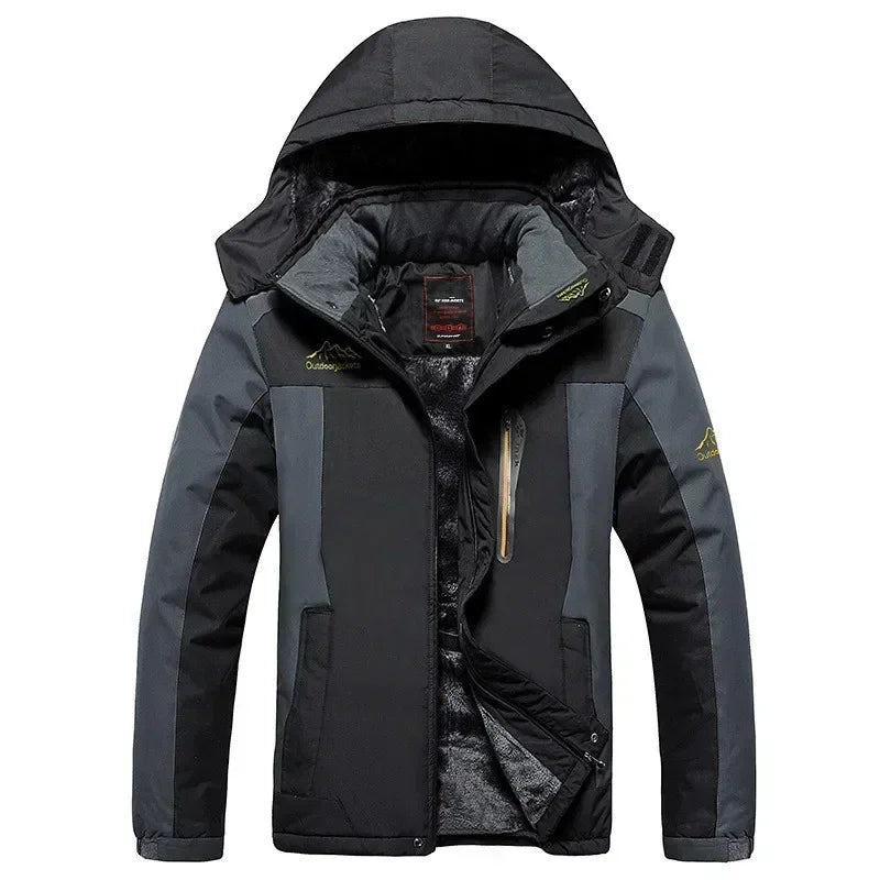 Adam – Men's Warm & Stylish Waterproof Hooded Parka