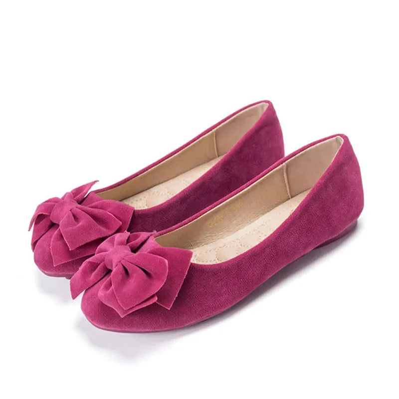 Elizabeth – Women's Comfortable & Stylish Casual Bow Loafers