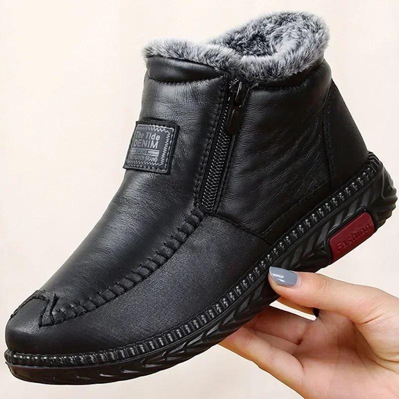 Francesca – Plush Women's Stylish & Warm Snow Boots