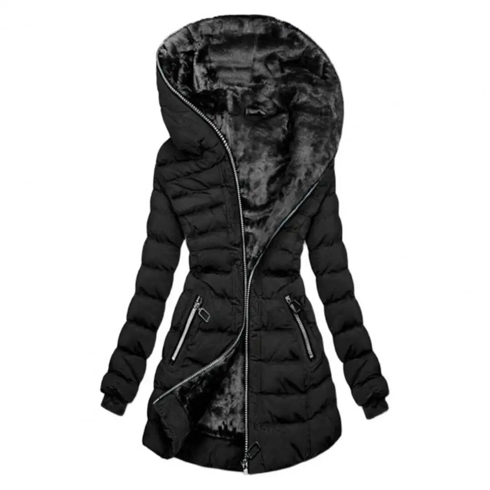 Tamara – Women's Cotton Winter Coat with Hood