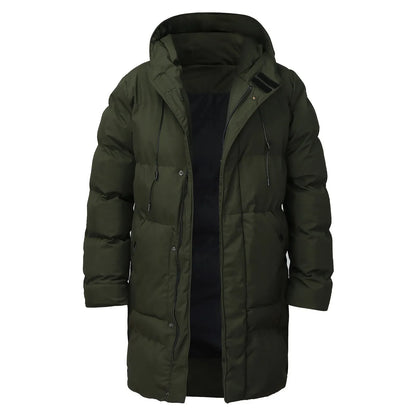 Tommy – Men's Insulated Long Hooded Puffer Jacket