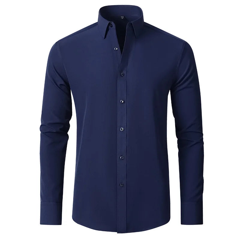 Joel – Men's Stretchable Slim-Fit Dress Shirt