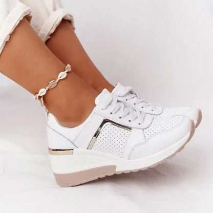 Chelsea – Women's Lace-Up Platform Sneakers