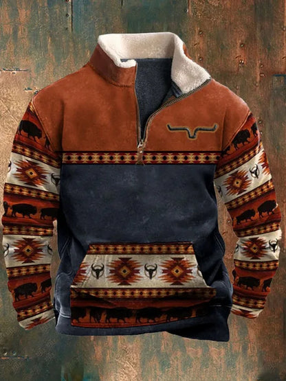 Richard – Vintage 3D Printed Fleece Sweater