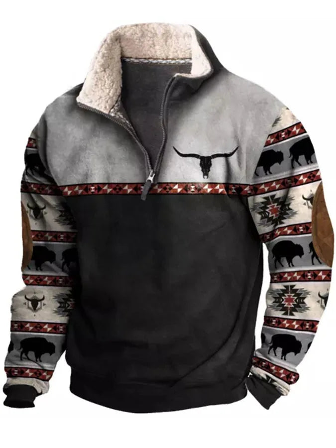 Dylan – Men's Casual Half-Zip Harajuku Hoodies