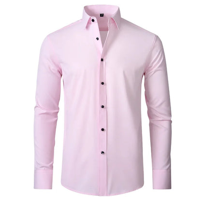 Joel – Men's Stretchable Slim-Fit Dress Shirt