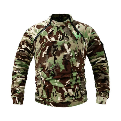 Brian – Men's Tactical Fleece Jacket with Durable Fabric