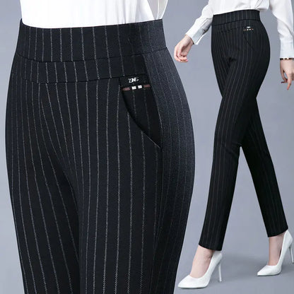 Melanie – Women's Sleek High-Waisted Pencil Pants