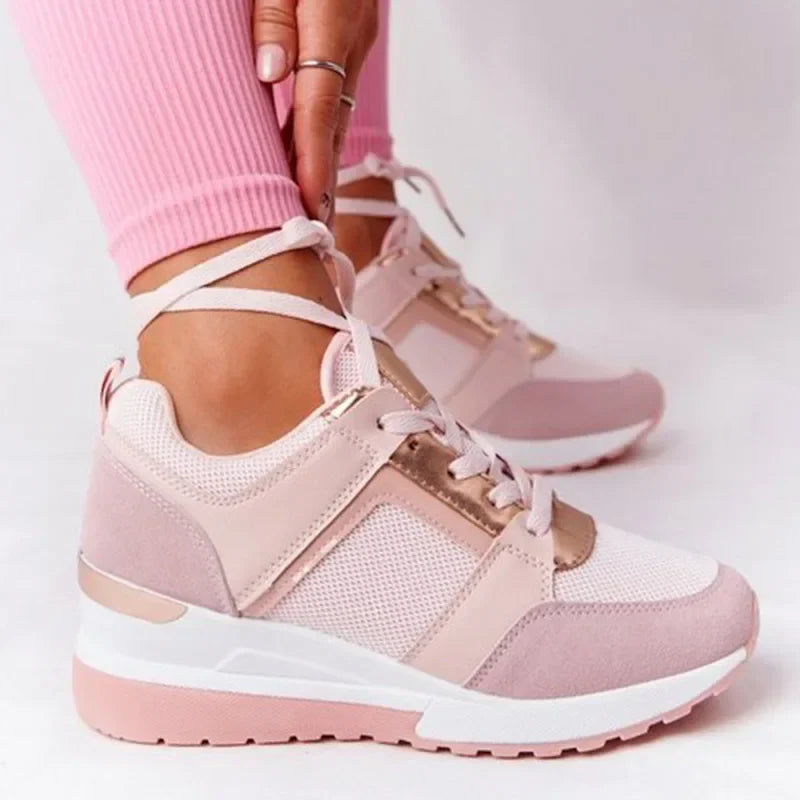 Chelsea – Women's Lace-Up Platform Sneakers