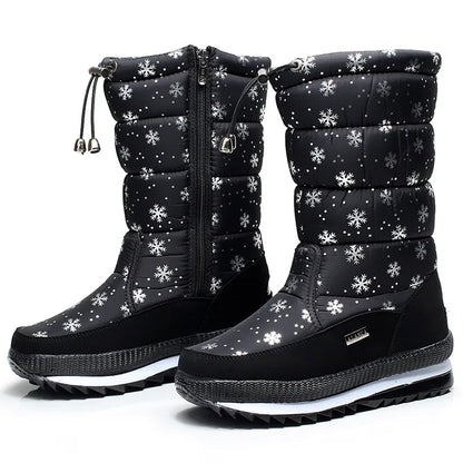 Louise – Women's Waterproof Mid Calf Snow Boots