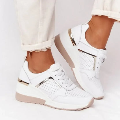 Chelsea – Women's Lace-Up Platform Sneakers