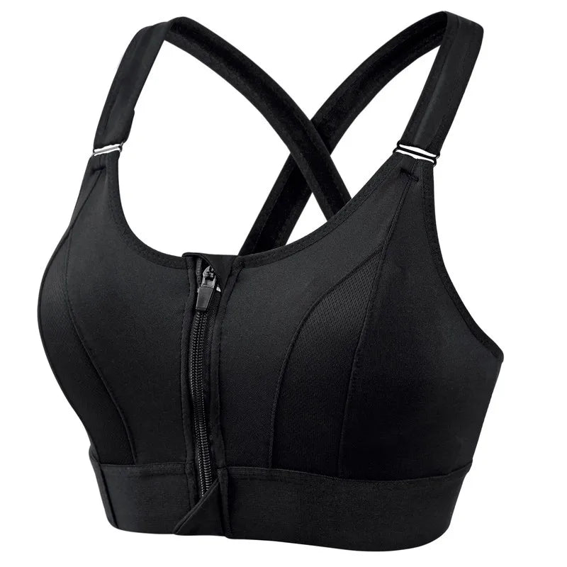 Patricia – Women's Shockproof Sports Bra with Adjustable Straps