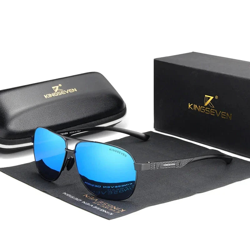 Jacob – Unisex Polarized Sunglasses with Aluminum Frame