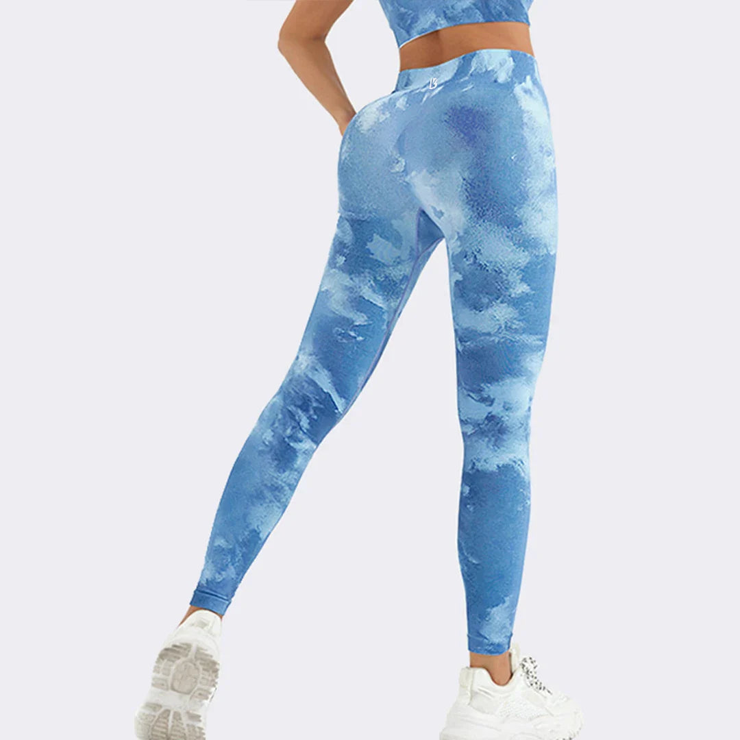 Alice – Women's Yoga Leggings with Ruched Waist