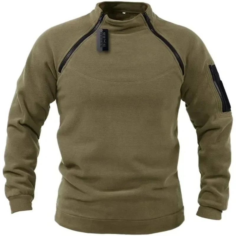 Brian – Men's Tactical Fleece Jacket with Durable Fabric