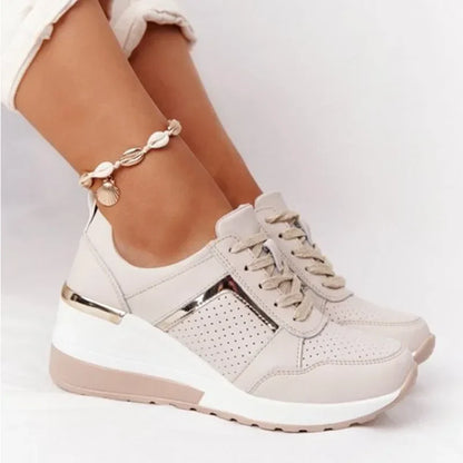 Chelsea – Women's Lace-Up Platform Sneakers