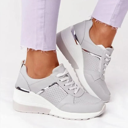 Chelsea – Women's Lace-Up Platform Sneakers