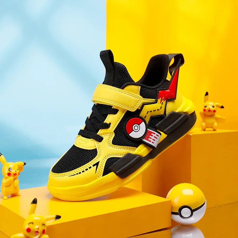 Jason – Lightweight Breathable Kids' Sneakers with Pokemon Design