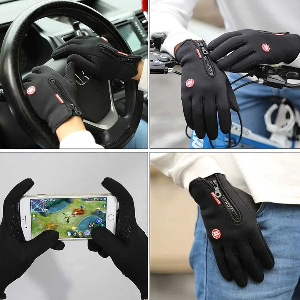 Brett – Unisex Waterproof Thermal Motorcycle Gloves